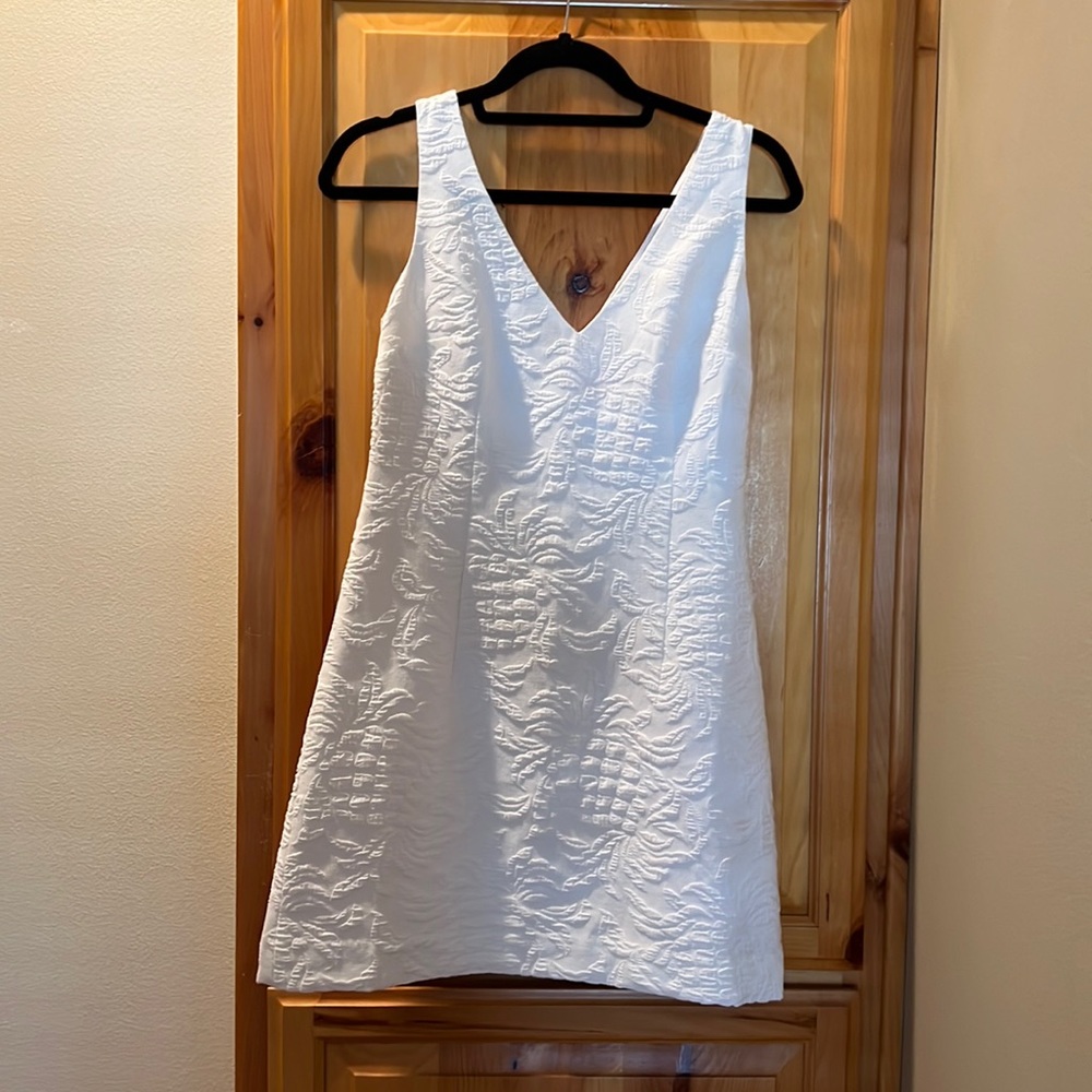 Lilly Pulitzer white pineapple dress
